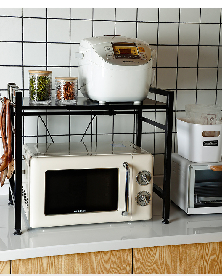 Oven Storage Rack Retractable Microwave Oven Rack Kitchen Storage Rack Kitchen Microwave Oven Storage Rack Floor