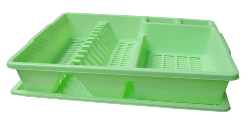 Household Kitchen Drain Bowl Rack Multi-Functional Tableware Storage Rack Tableware Plastic Drip Dish Rack with Chassis
