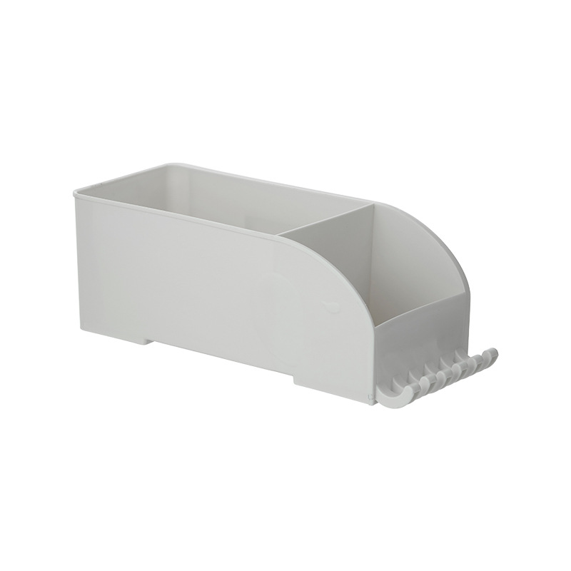 Multifunctional Suction Cup Storage Holder Bathroom Table Cosmetic Shelf Suction Wall Punch Free Storage Rack