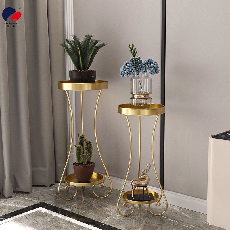 Light Luxury Flower Rack Living Room Multi-Layer Flower Stand Creative Home Indoor Simple Scindapsus Basin Frame Multi-Functional Storage Rack