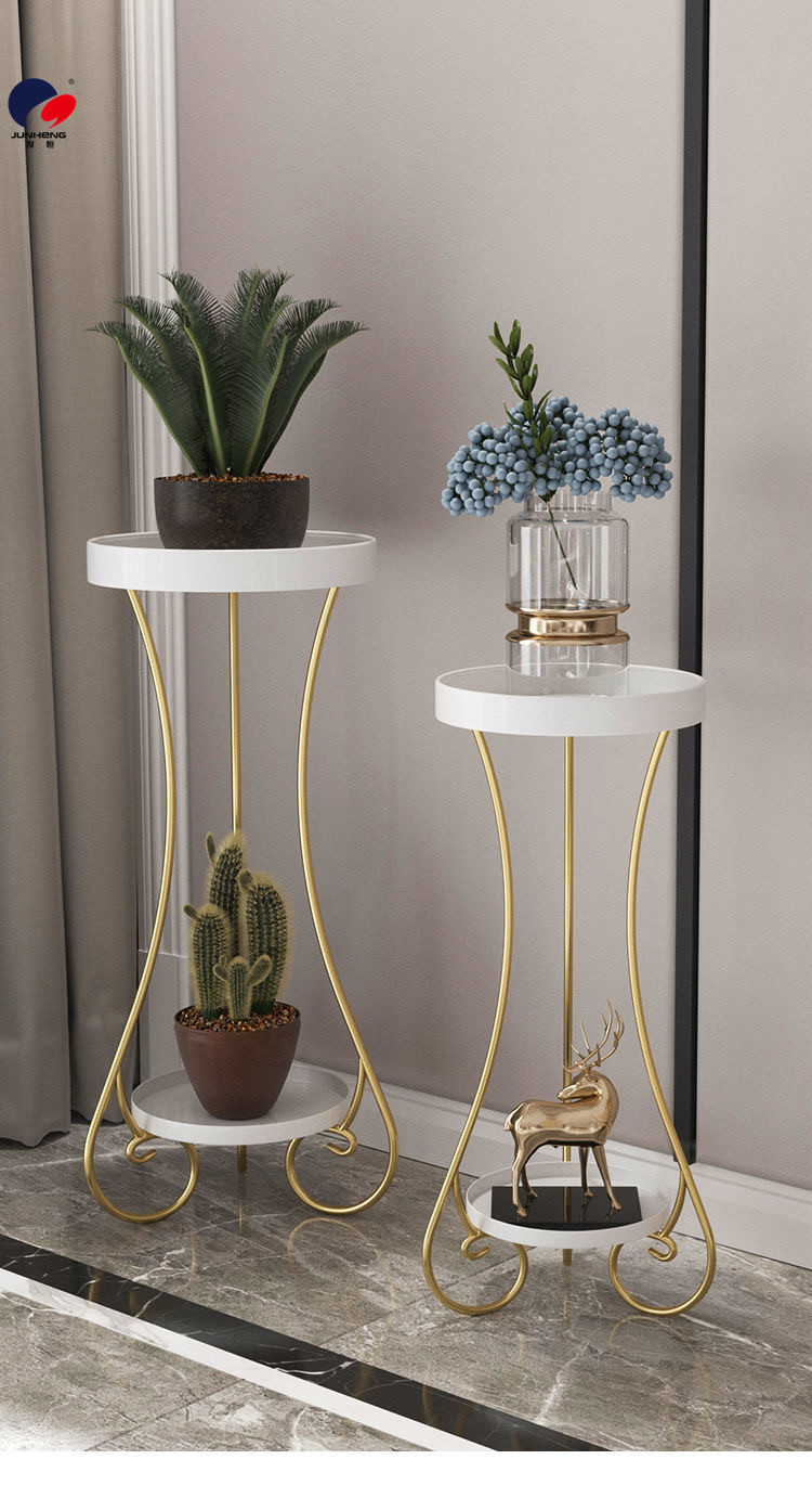 Light Luxury Flower Rack Living Room Multi-Layer Flower Stand Creative Home Indoor Simple Scindapsus Basin Frame Multi-Functional Storage Rack
