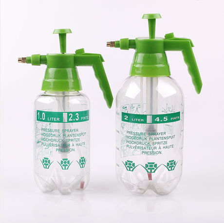 Supply portable high quality air pressure transparent sprayer 2l-b, PET plastic bottle, garden tool, sprinkler head.