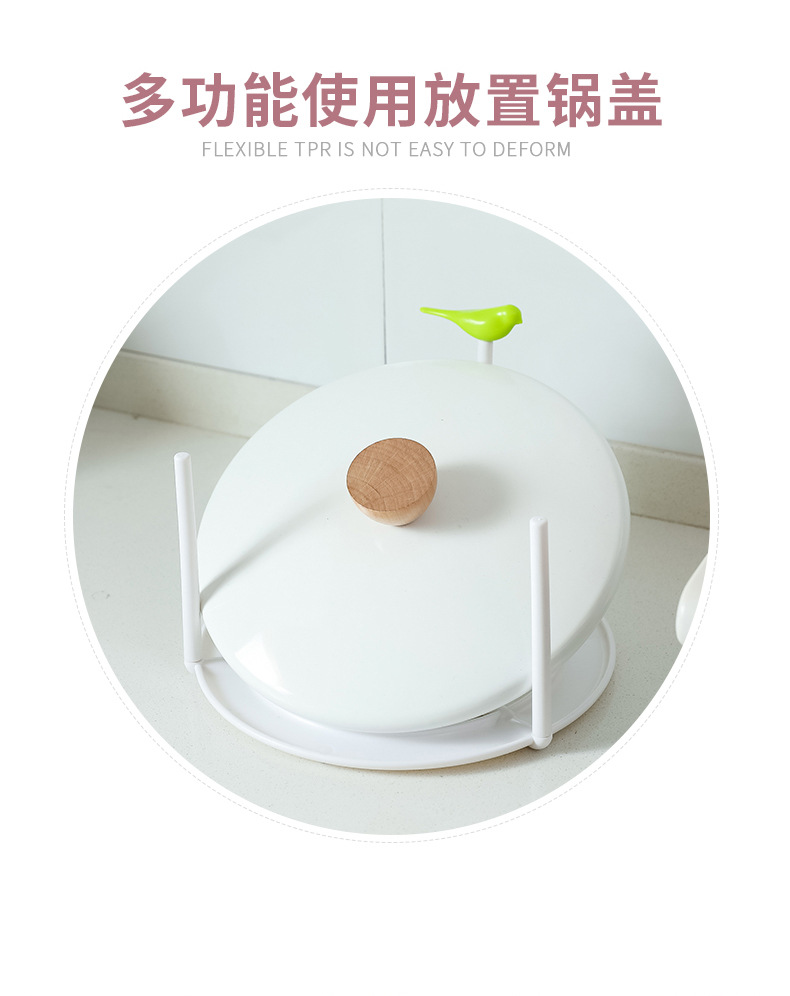Kitchen bowl asphalt rack, creative bird bowl storage rack (small) Kitchen bowl asphalt rack, creative bird bowl storage rack (small)