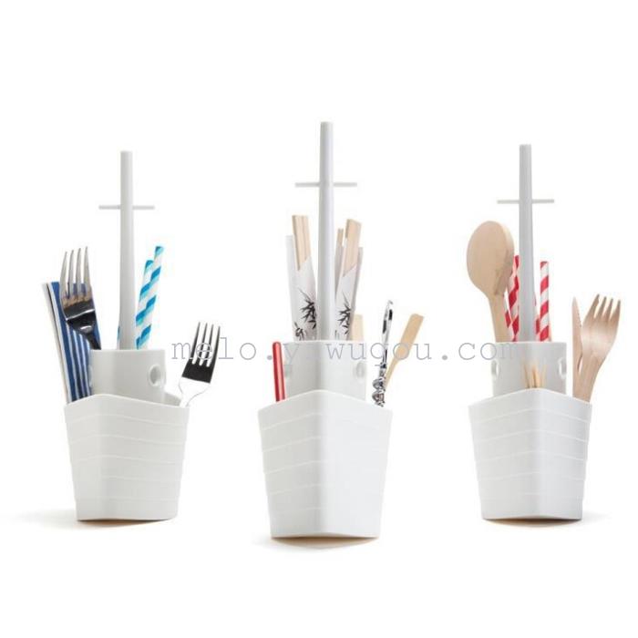 Ship tableware box / knife rack, kitchen shelf, sailing desktop storage rack Ship tableware box / knife rack, kitchen shelf, sailing desktop storage rack