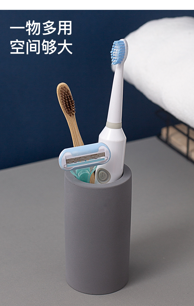 Senhuo Sovo Diatomite Toothbrush Cup Storage Rack Absorbent Absorbent Toothbrush Holder Bathroom Storage Tool Factory Wholesale Senhuo Sovo Diatomite Toothbrush Cup Storage Rack Absorbent Absorbent Toothbrush Holder Bathroom Storage Tool Factory Wholesale