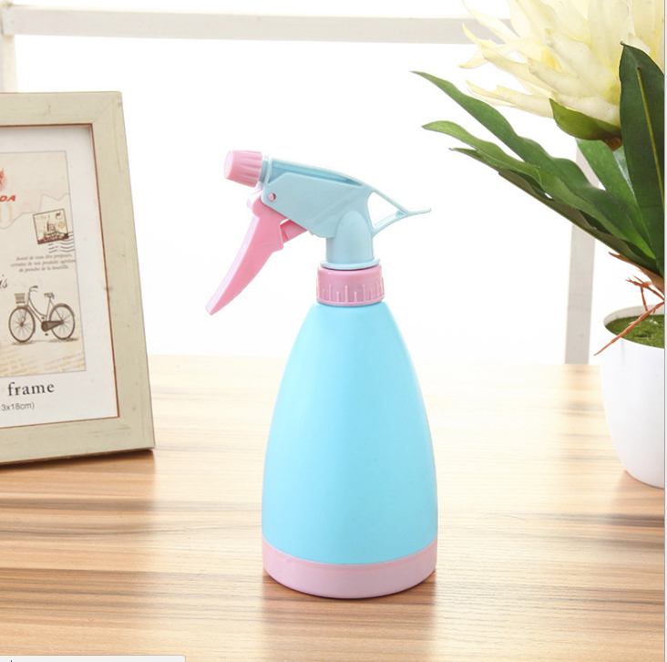 500ML spray bottle hand pressure plastic flower sprayer candy color sprinkling canister garden matching spray bottle