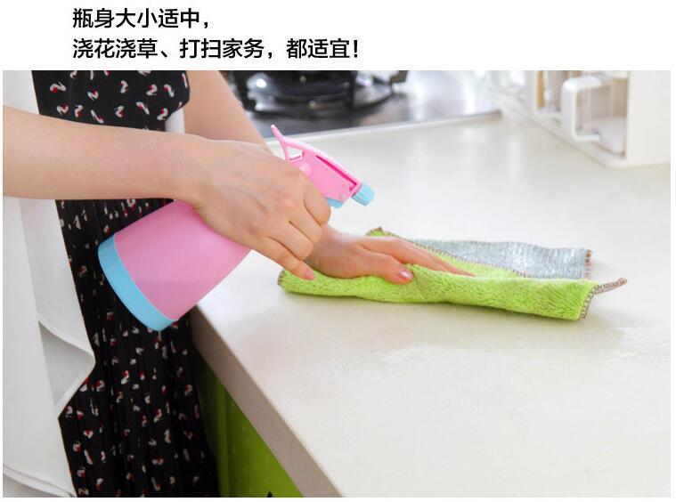 500ML spray bottle hand pressure plastic flower sprayer candy color sprinkling canister garden matching spray bottle