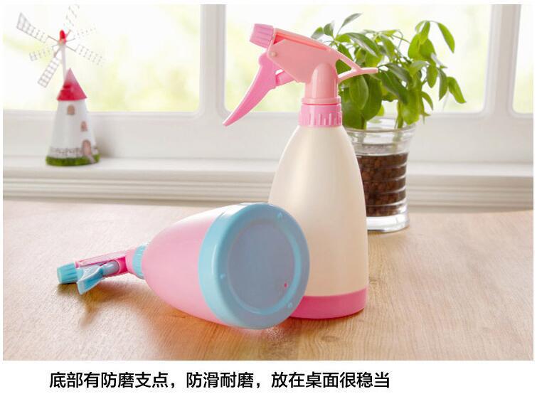 500ML spray bottle hand pressure plastic flower sprayer candy color sprinkling canister garden matching spray bottle