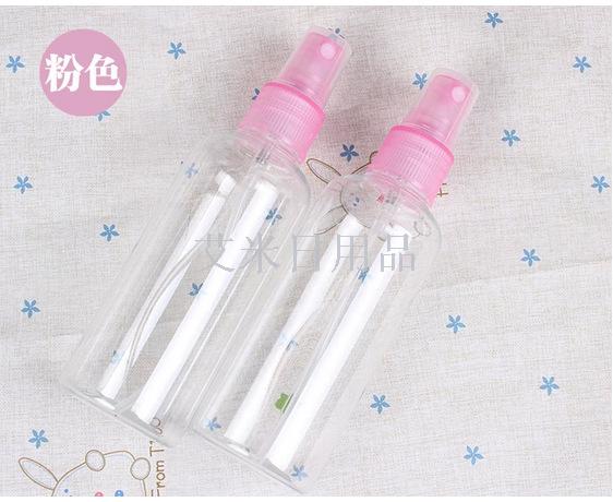 Dy-5ml beauty kit clear plastic spray bottle make-up bottle sprayer