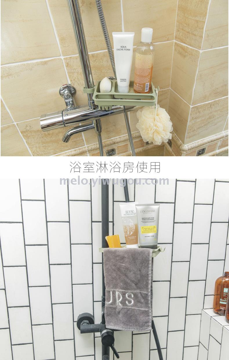 Faucet bituminous shelf sink storage rack can adjust the sink sponge cloth bitumen rack