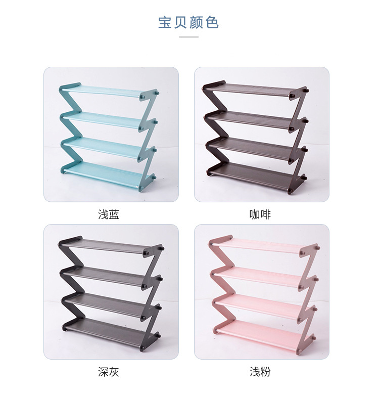 Simple Stainless Steel Assembled Shoe Rack Non-Woven Fabric Simple Shoe Rack Shoe Storage Rack