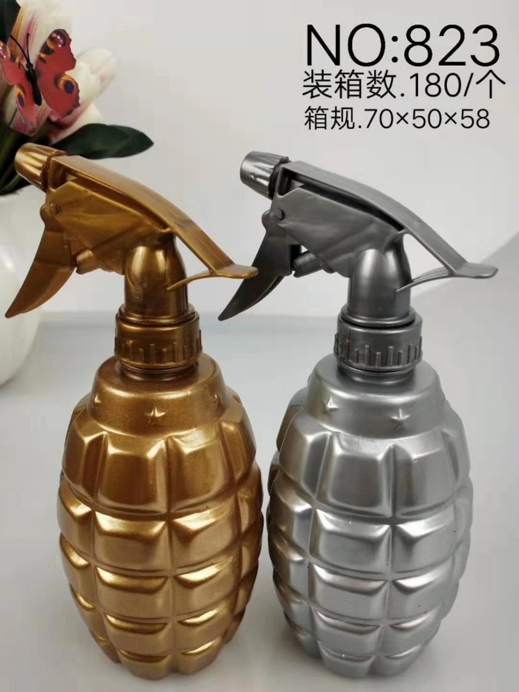 850 Wholesale Portable Hand Pressure Plastic Sprayer Balcony Home Plant Watering Pot Detachable Disinfection Sprinkling Can