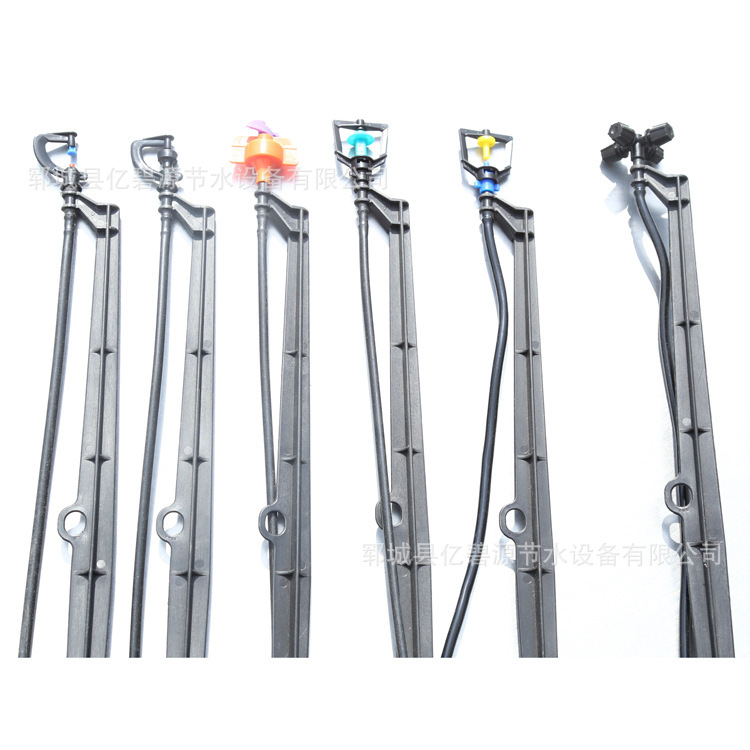 Water-Saving Irrigation Equipment Factory Wholesale Specification Drip Irrigation Pipe Fittings Plastic Rotation Sprayer G Type Micro Sprinkler