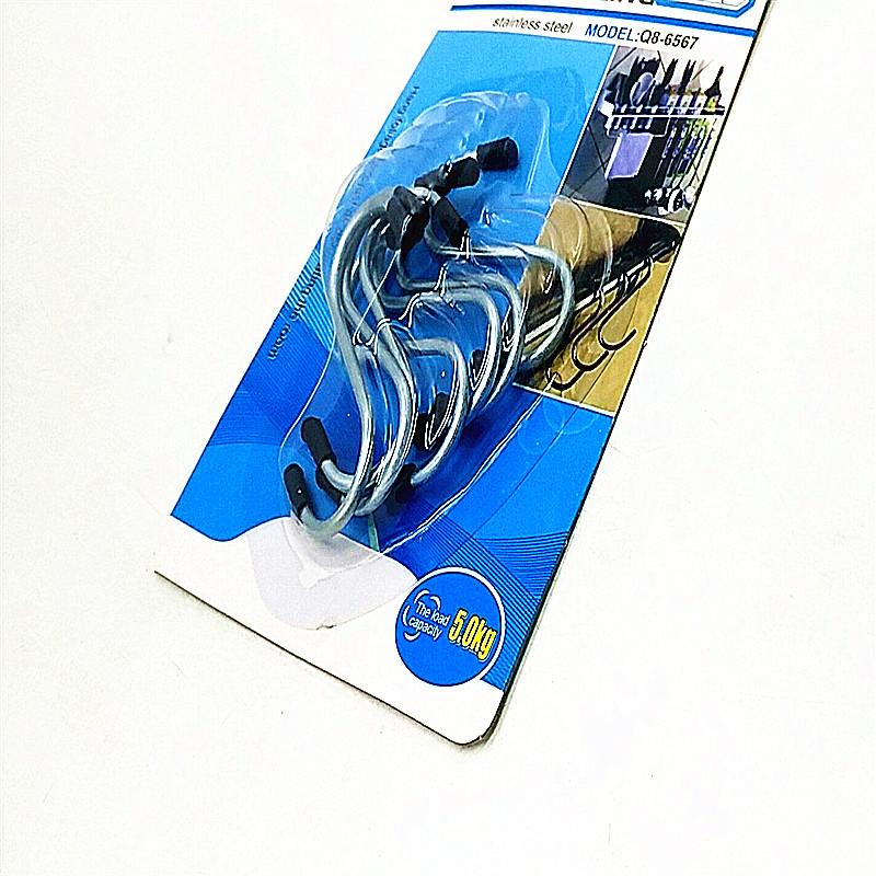 Multi-functional household stainless steel s-type iron hook kitchen s-hook metal hook s-hook 2 inch small