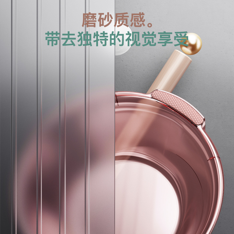 Household Thickened Washbasin Plastic Basin Laundry Basin Washbasin Large Durable Student Dormitory Clothes Cleaning Basin Baby