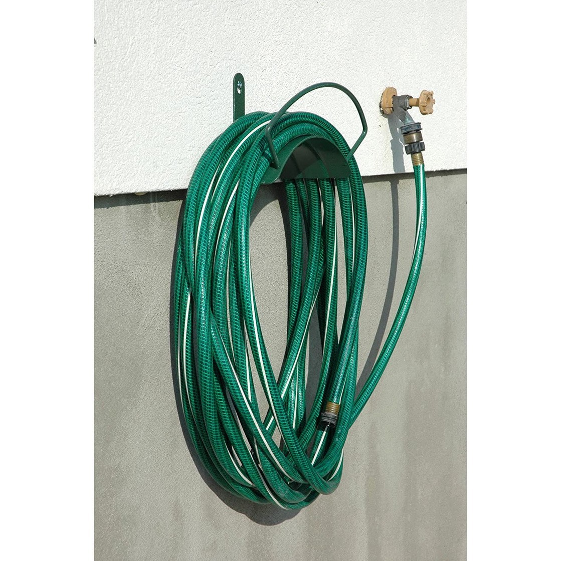 Cross-Border Hot with Hole Screw Garden Water Iron Metal Garden Wall Iron Hook Storage Wall Mount Water Pipe Bracket