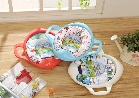 Children&#039;s Toilet Cushion Baby Cushion Babies&#039; Potty Ring Toilet Seat Cushion Thickened Fleece Warm Pad