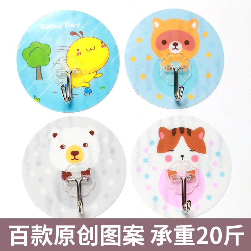 Plastic Transparent Hook Wholesale Strong Sticky Plastic basin