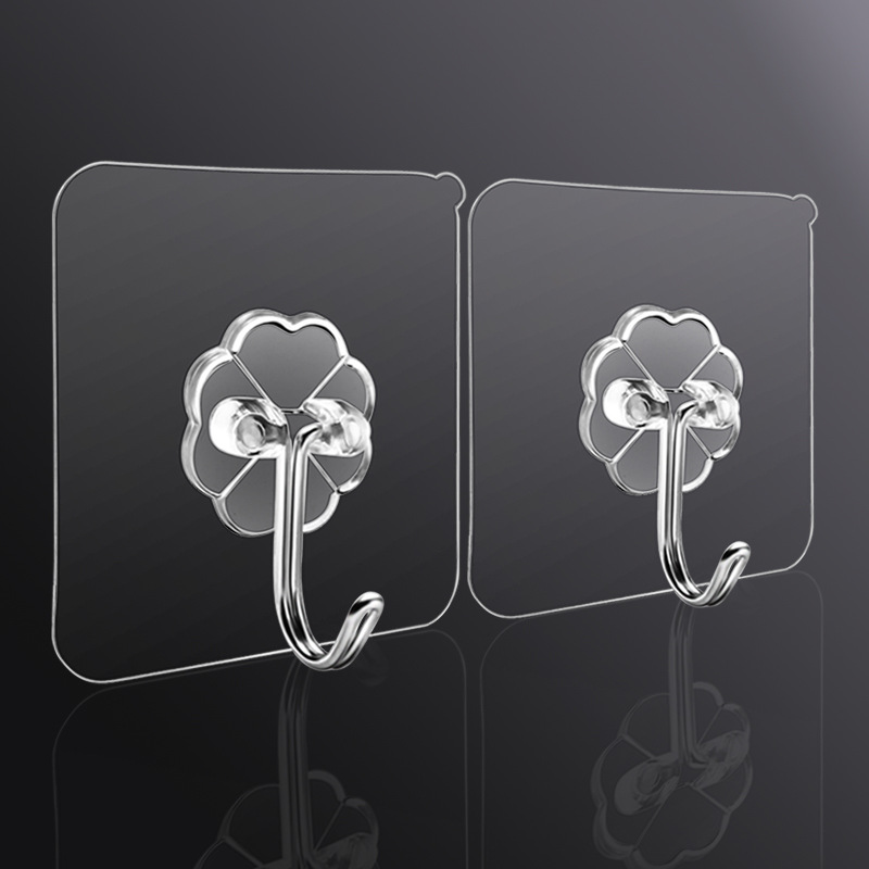 Plastic Transparent Hook Wholesale Strong Sticky Plastic basin