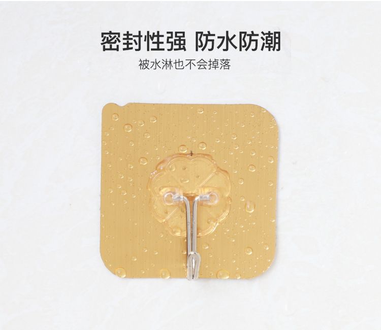Plastic Transparent Hook Wholesale Strong Sticky Plastic basin