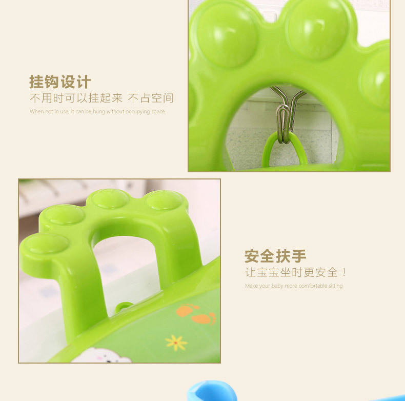 New oversized children's toilet seat toilet seat baby toilet seat child toilet cover cushion baby toilet seat