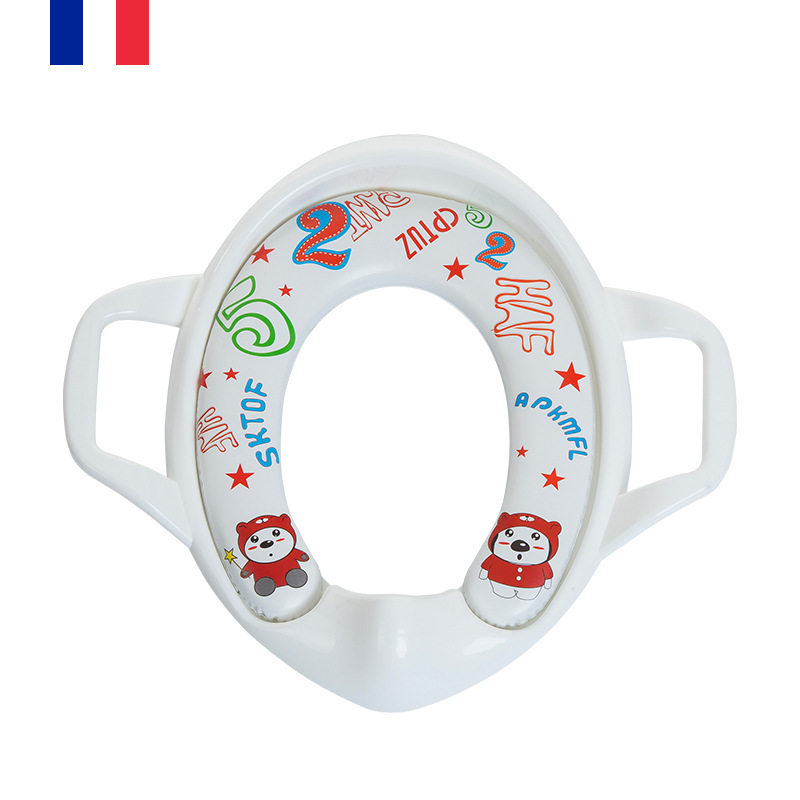 Large Baby Child Toilet Seat Toilet Female Baby Young Children Male Cushion Bedpan Cover Rack Ladder 1-3-6 Years Old