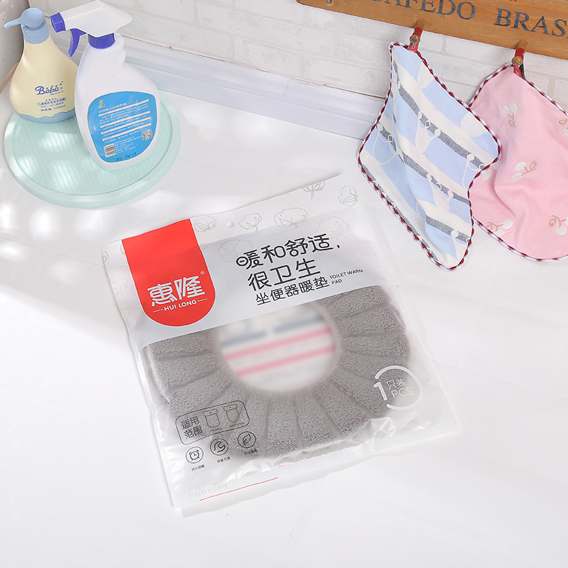 In the autumn and winter of 2018, single o-type toilet seat cushion is equipped with thickened toilet seat cushion, and o-type toilet seat cushion is wholesale In stock hl-0015