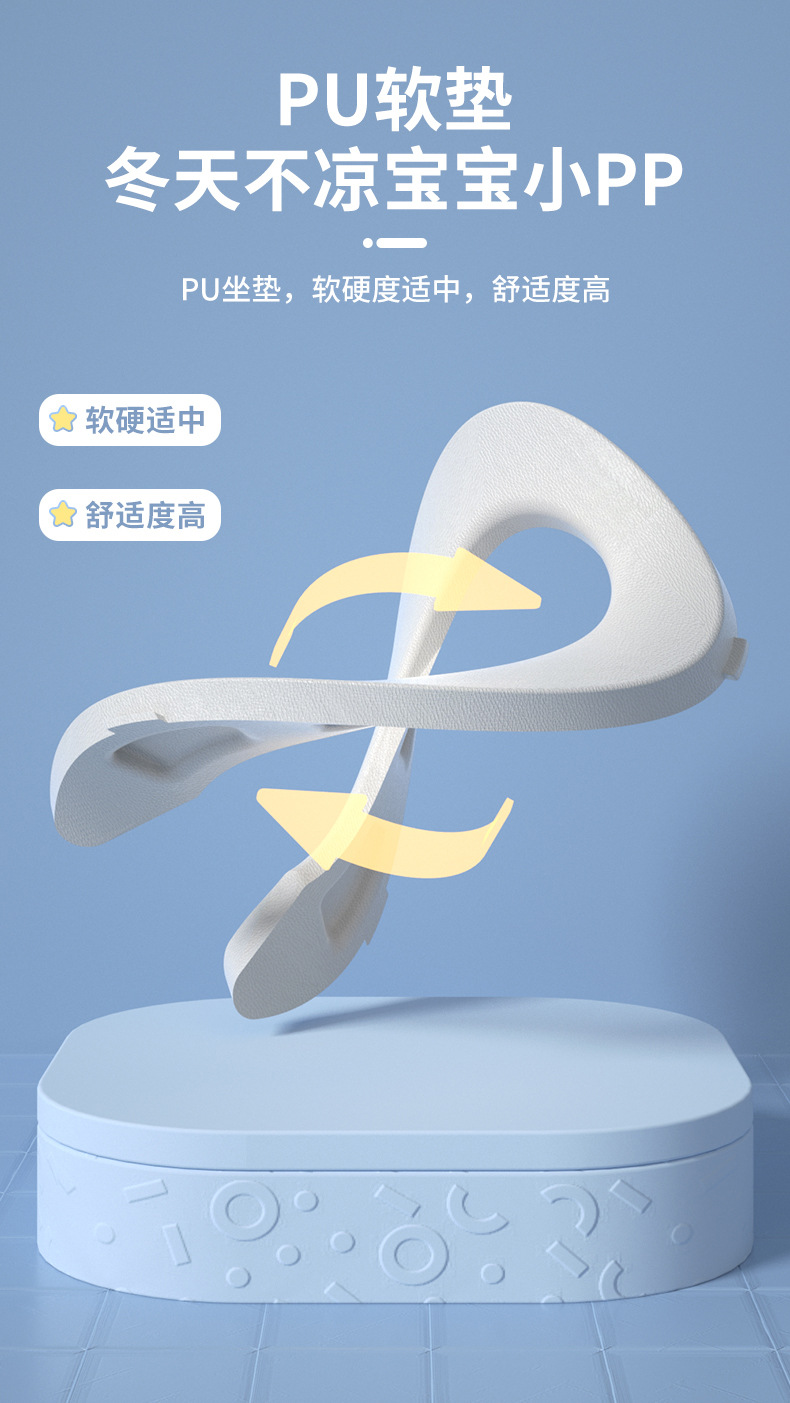 Cartoon Children's Toilet Panda Toilet Baby Toilet Small Toilet Baby Toilet Bedpan Cushion