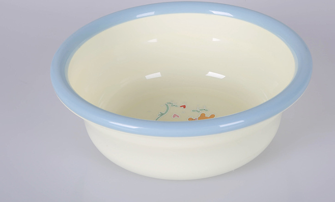 Plastic basin two-color basin PP material thickened basin wash basin wash basin baby basin children basin storage basin