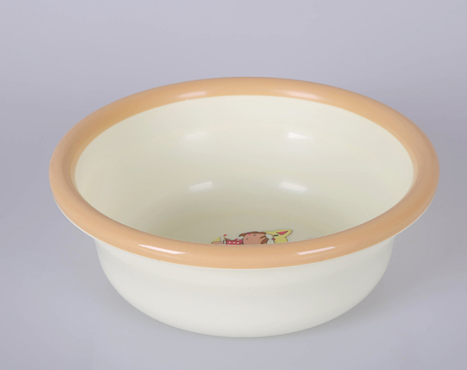 Plastic basin two-color basin PP material thickened basin wash basin wash basin baby basin children basin storage basin