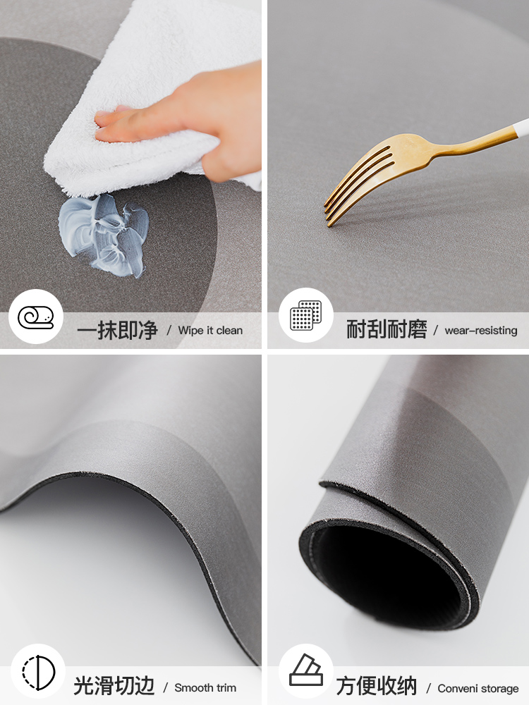 Diatom Ooze Cushion Hydrophilic Pad Bathroom Entrance Floor Mat Diatomite Non-Slip Bathroom Mat Bathroom Toilet Carpet