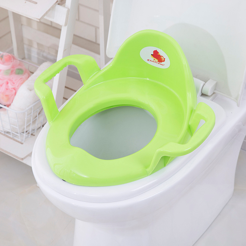 Shunsheng Children&#039;s Toilet Heightened Backrest Double Armrest Children&#039;s Toilet Seat Closestool Cushion Plastic Baby 