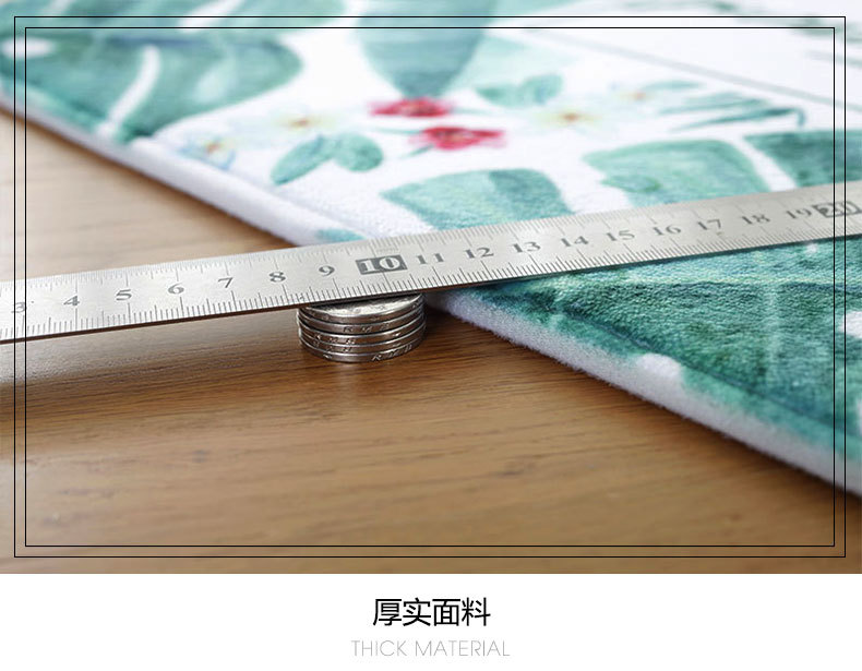Breathable Absorbent Soft Mat Dispensing Household Daily Toilet Floor Mat Flannel Sponge Floor Mat Cushion Can Be Customized