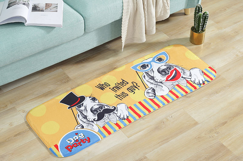 Breathable Absorbent Soft Mat Dispensing Household Daily Toilet Floor Mat Flannel Sponge Floor Mat Cushion Can Be Customized