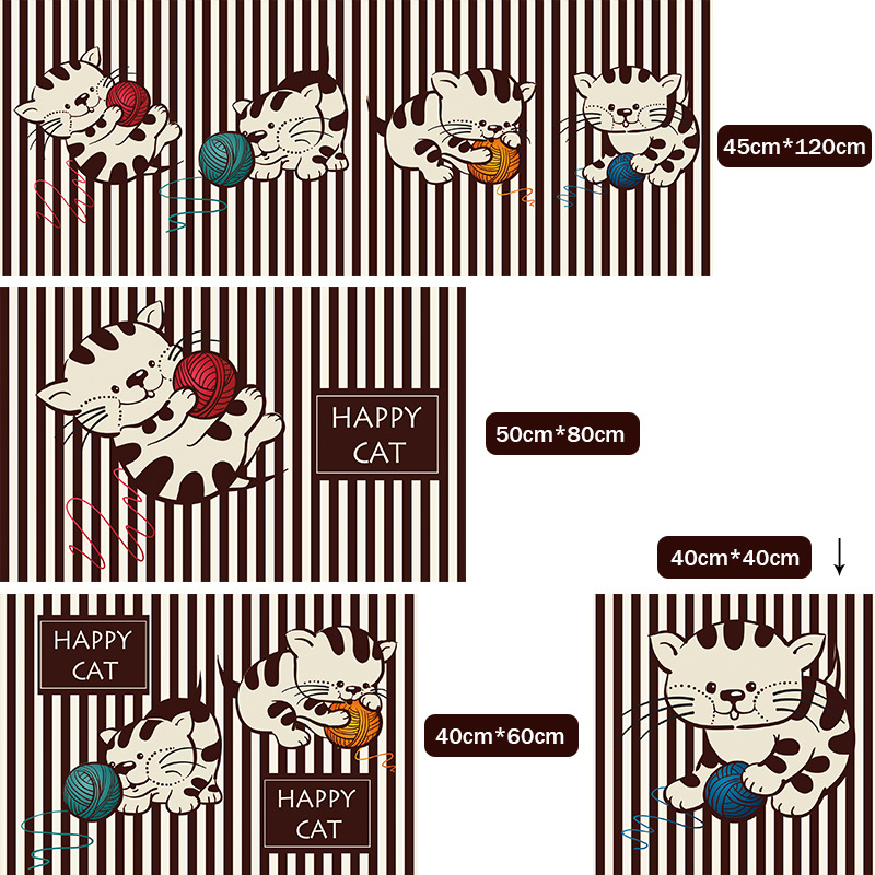 Breathable Absorbent Soft Mat Dispensing Household Daily Toilet Floor Mat Flannel Sponge Floor Mat Cushion Can Be Customized