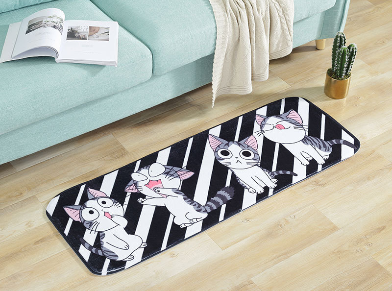 Breathable Absorbent Soft Mat Dispensing Household Daily Toilet Floor Mat Flannel Sponge Floor Mat Cushion Can Be Customized