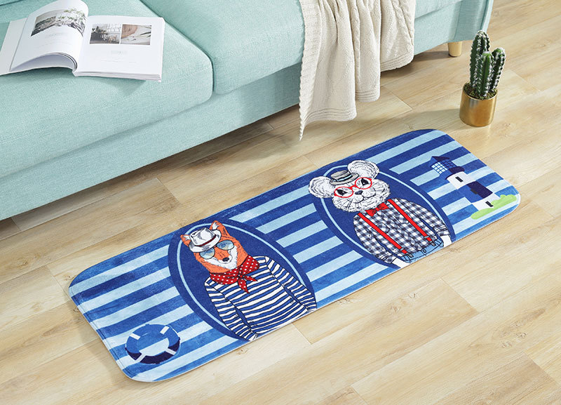 Breathable Absorbent Soft Mat Dispensing Household Daily Toilet Floor Mat Flannel Sponge Floor Mat Cushion Can Be Customized