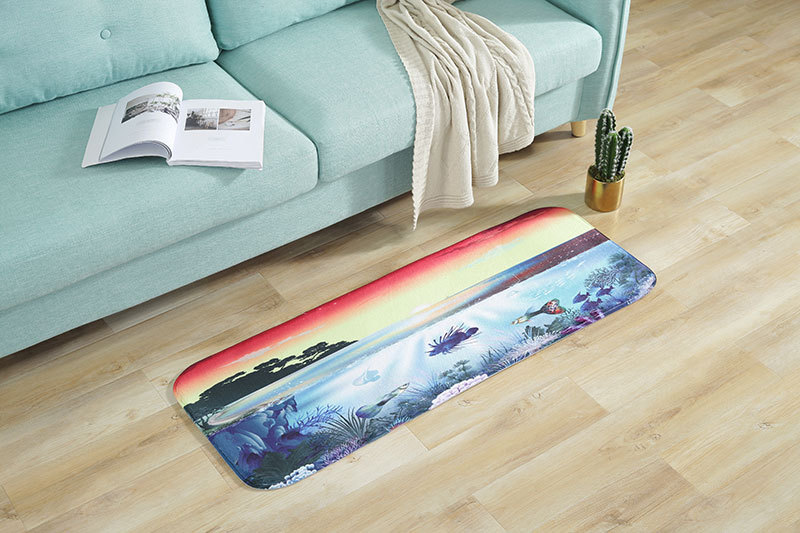 Breathable Absorbent Soft Mat Dispensing Household Daily Toilet Floor Mat Flannel Sponge Floor Mat Cushion Can Be Customized