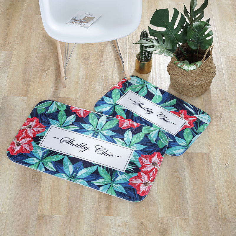 Breathable Absorbent Soft Mat Dispensing Household Daily Toilet Floor Mat Flannel Sponge Floor Mat Cushion Can Be Customized