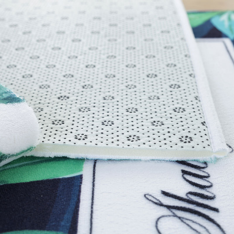 Breathable Absorbent Soft Mat Dispensing Household Daily Toilet Floor Mat Flannel Sponge Floor Mat Cushion Can Be Customized
