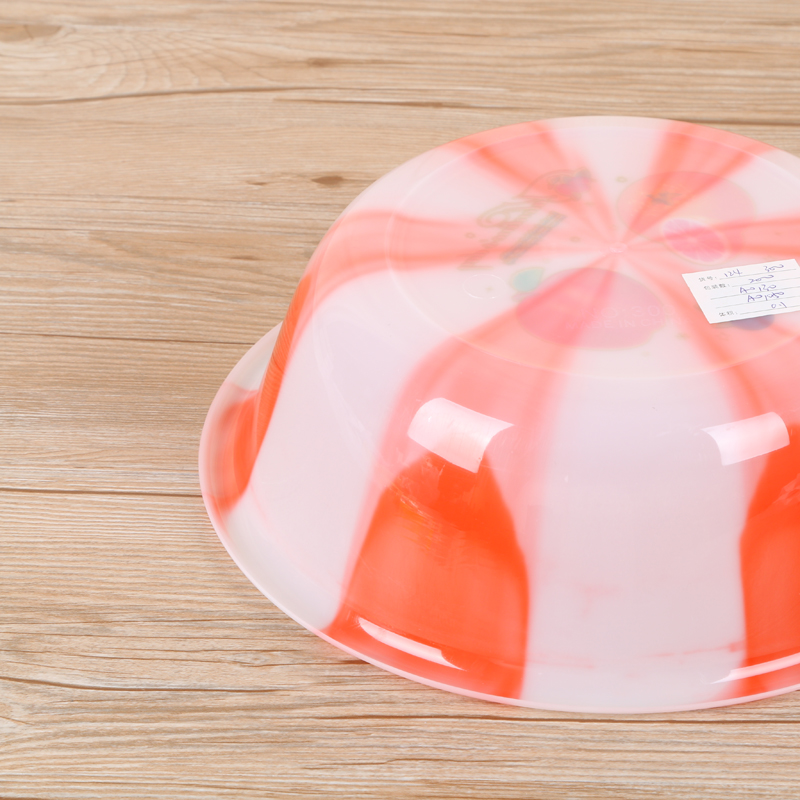 Factory direct wash basin wash vegetable plastic basin fruit and vegetable basin double color wash basin
