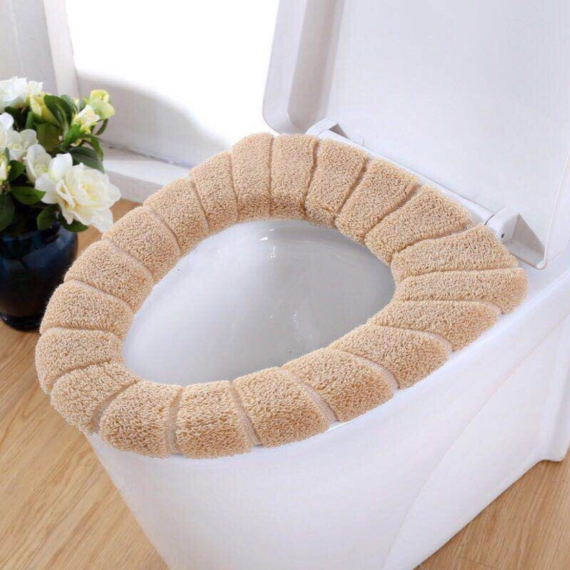 round Toilet Closestool Cushion Clear Color, Simple and Convenient to Sell 0 OPP Bag Packaging