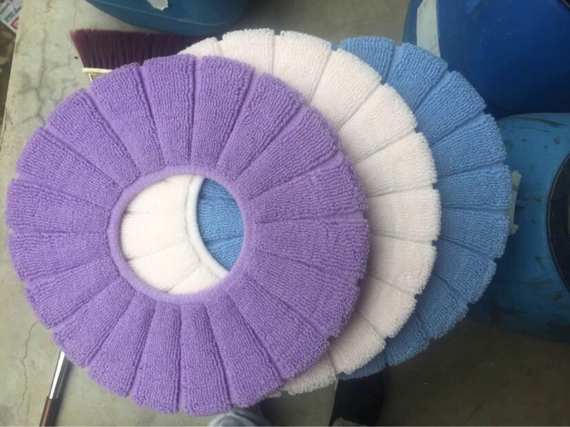round Toilet Closestool Cushion Clear Color, Simple and Convenient to Sell 0 OPP Bag Packaging