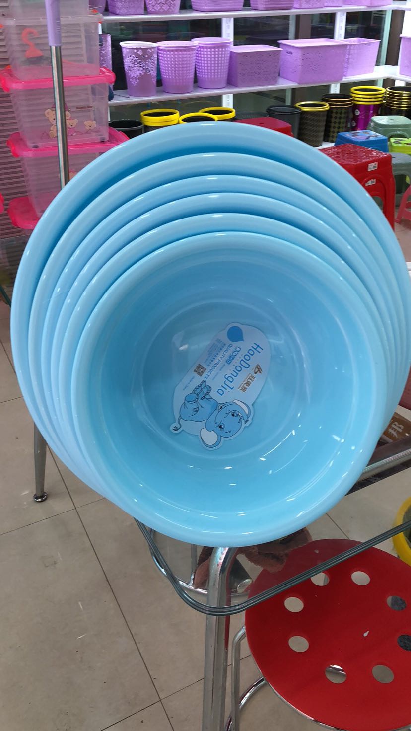 Manufacturer direct selling multi-functional plastic basin full complement basin customized logo basin wash basin