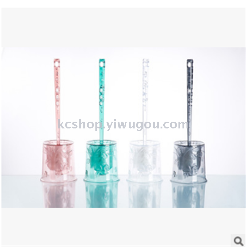 Plastic toilet brush set cleaning brush long handle plastic brush