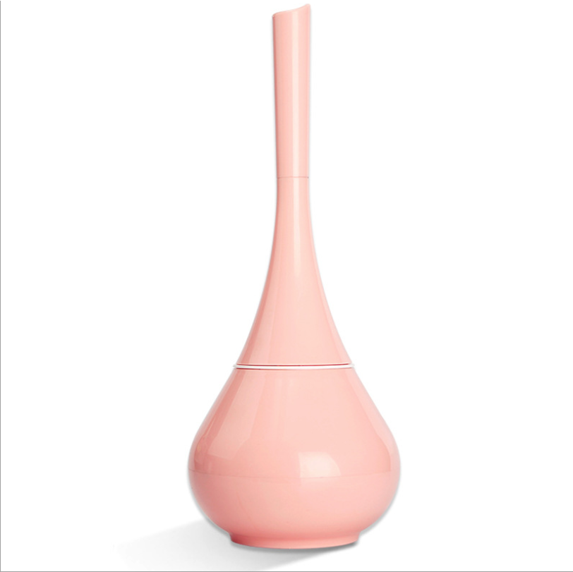 Creative home elegant vase hotel toilet brush with base removable toilet brush set