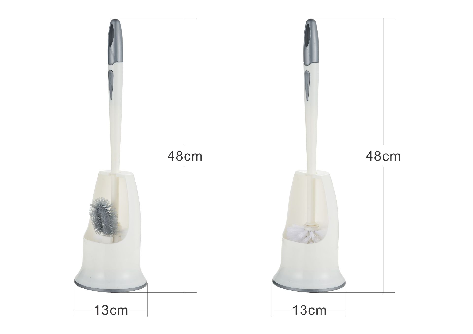 A Variety of Long Handle Double-Sided No Dead Angle Cleaning Toilet Brush with Holding Base Toilet Brush Set Toilet Cleaning Set A Variety of Long Handle Double-Sided No Dead Angle Cleaning Toilet Brush with Holding Base Toilet Brush Set Toilet Cleaning Set