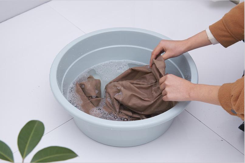 Blue Laundry Washbasin Household Washing Vegetables Basin Plastic Basin Clothes Cleaning Basin Thickened Feet-Washing Basin Babies' Wash Basin Blue Laundry Washbasin Household Washing Vegetables Basin Plastic Basin Clothes Cleaning Basin Thickened Feet-Washing Basin Babies' Wash Basin