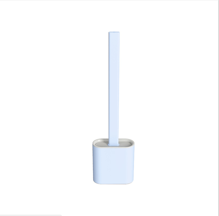 New wall hanging creative soft glue long handle toilet cleaning brush set toilet household toilet brush