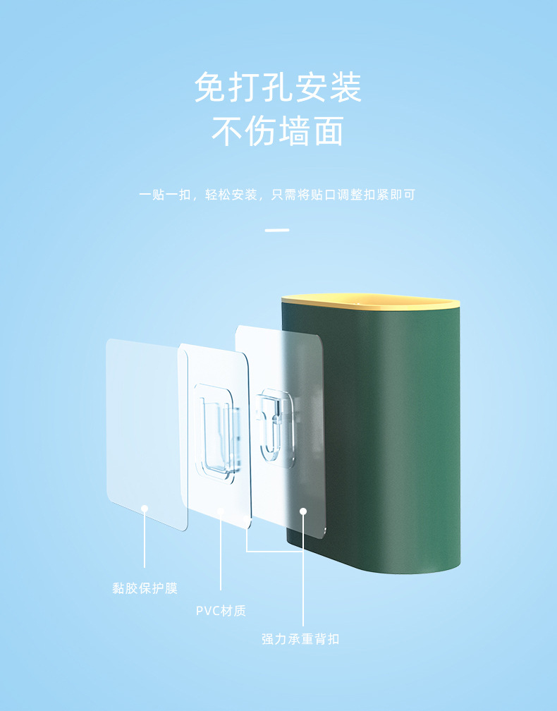 New wall hanging creative soft glue long handle toilet cleaning brush set toilet household toilet brush New wall hanging creative soft glue long handle toilet cleaning brush set toilet household toilet brush